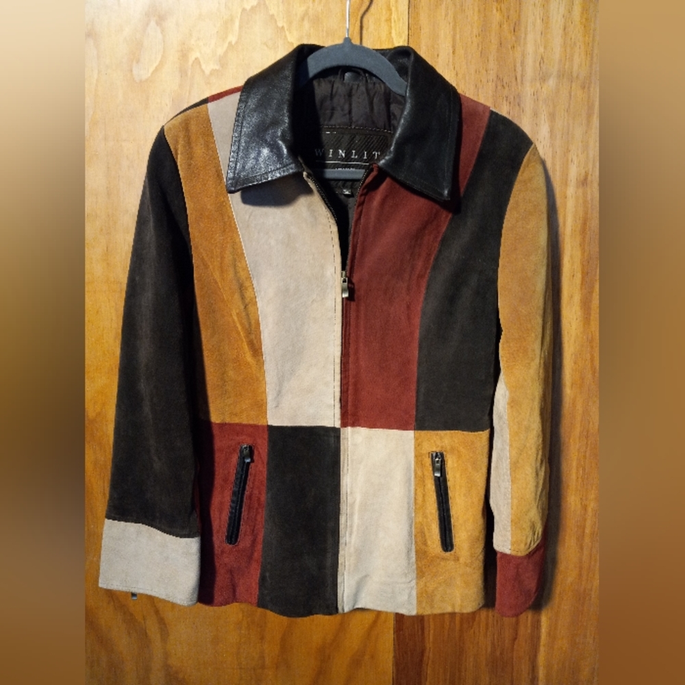 Vintage Suede Leather Jacket